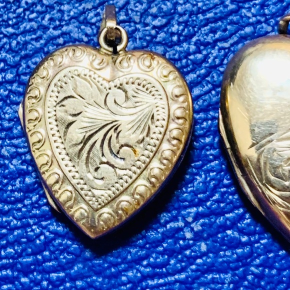 Beautiful Antique 9ct Gold Back And Front Lockets 6.61 Grams - Picture 4 of 11